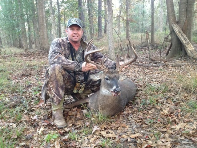2012 Buck harvested on Two Rivers 40.